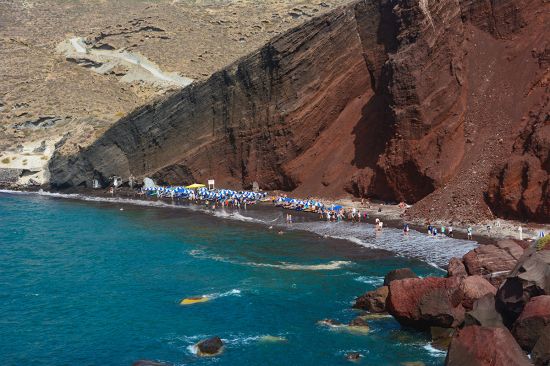 Red beach Santorini